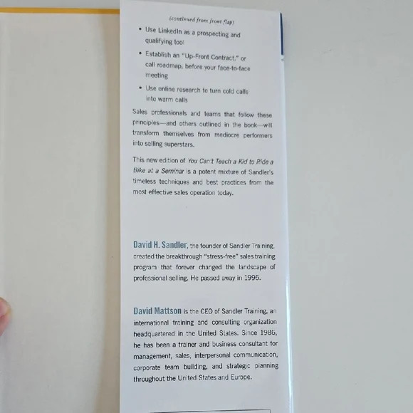 Sales Books- Little Red Book of Selling and Sandler Training's 7 Step Book Set - Picture 4 of 14